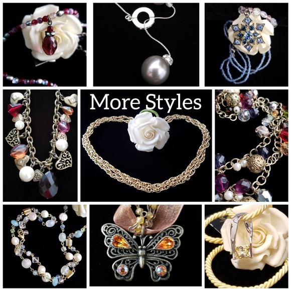 Gold Tone Necklace Extra Long Multi Chain Linked - Picture 13 of 14